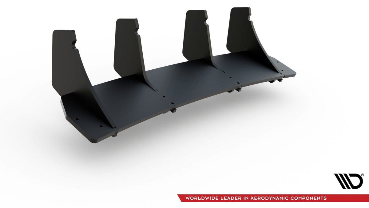 Street Pro Heckansatz Diffusor V.2 passend für Audi RS3 8V Sportback schwarz matt