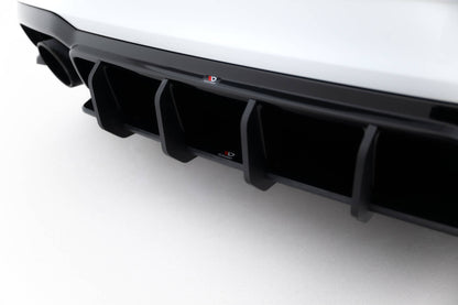 Street Pro Heckansatz Diffusor V.2 passend für Audi RS3 Limousine 8V FL schwarz matt