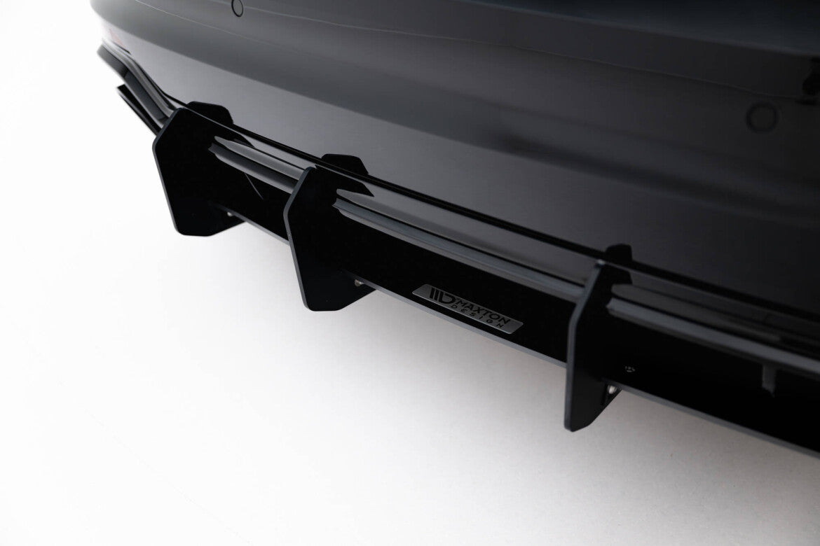 Street Pro Heckansatz Diffusor V.2 passend für Audi RS5 Coupe / Sportback F5 schwarz matt