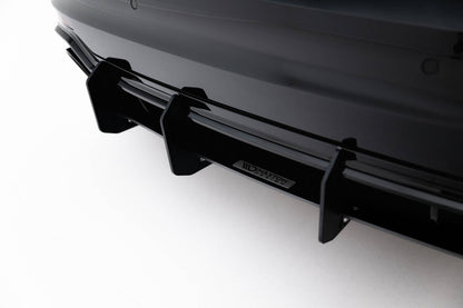 Street Pro Heckansatz Diffusor V.2 passend für Audi RS5 Coupe / Sportback F5 schwarz matt