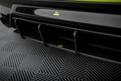 Street Pro Heckansatz Diffusor V.2 passend für BMW 1er F40 M-Paket / M135i schwarz matt