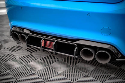 Street Pro Heckansatz Diffusor V.2 passend für BMW M2 F87 schwarz matt