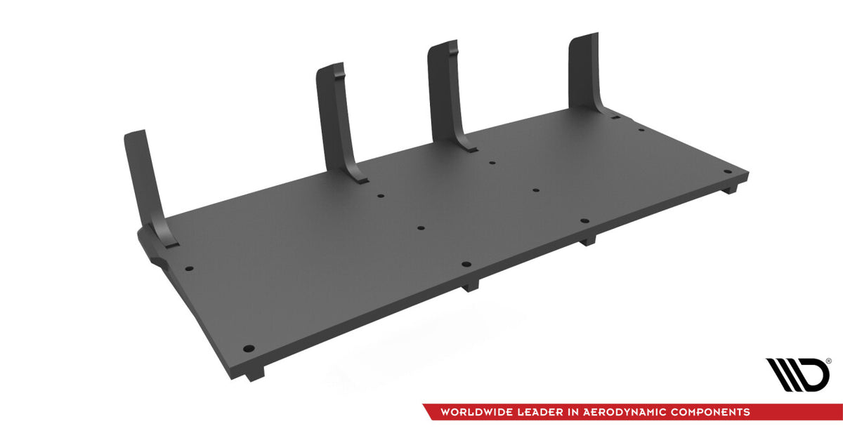 Street Pro Heckansatz Diffusor V.2 passend für BMW M2 F87 schwarz matt