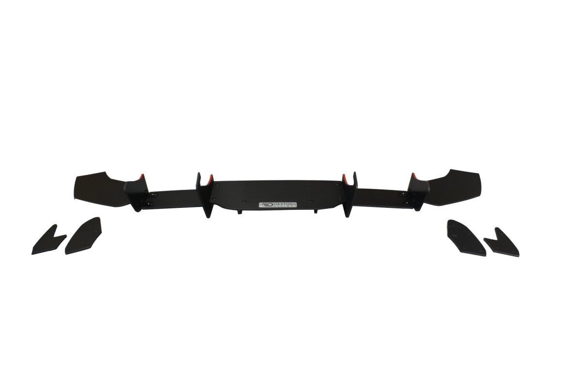 Street Pro Heckansatz Diffusor V.2 passend für Ford Fiesta Mk7 ST FL schwarz matt