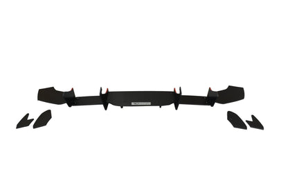 Street Pro Heckansatz Diffusor V.2 passend für Ford Fiesta Mk7 ST FL schwarz matt