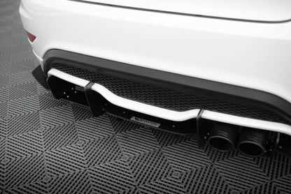 Street Pro Heckansatz Diffusor V.2 passend für Ford Fiesta Mk7 ST FL schwarz matt