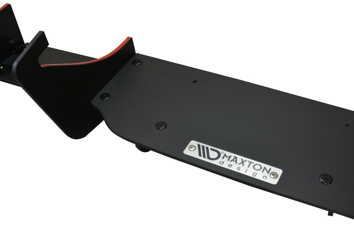 Street Pro Heckansatz Diffusor V.2 passend für Ford Fiesta Mk7 ST FL schwarz matt