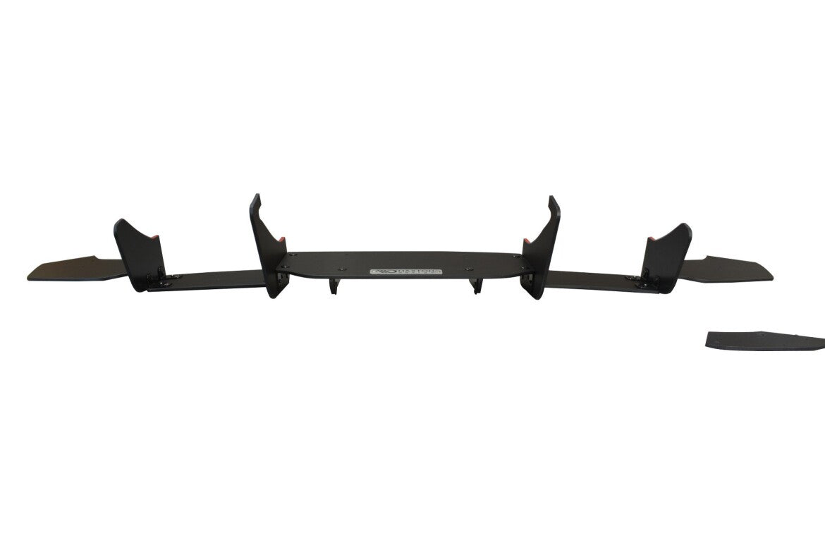 Street Pro Heckansatz Diffusor V.2 passend für Ford Fiesta Mk7 ST FL schwarz matt