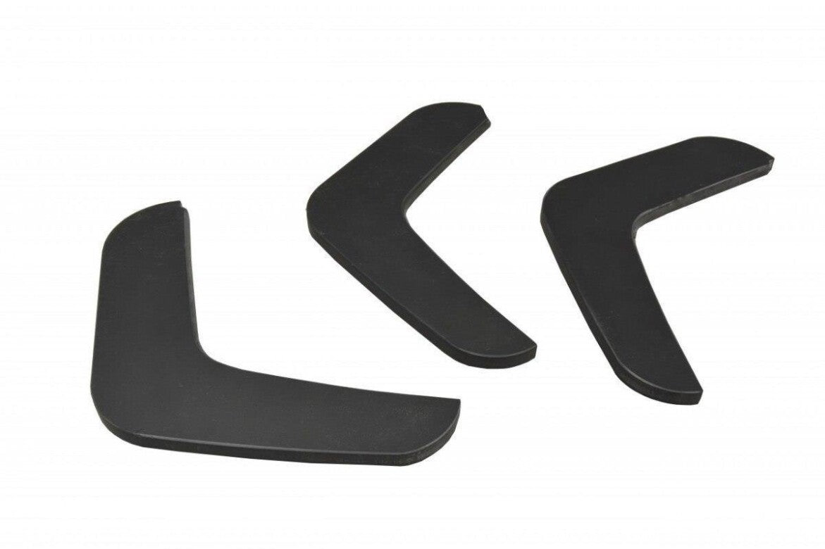 Street Pro Heckansatz Diffusor V.2 passend für Mercedes C W204 AMG-Line (FL) schwarz matt