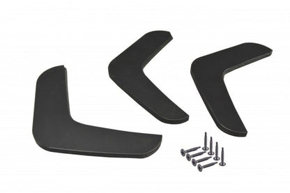 Street Pro Heckansatz Diffusor V.2 passend für Mercedes C W204 AMG-Line (FL) schwarz matt