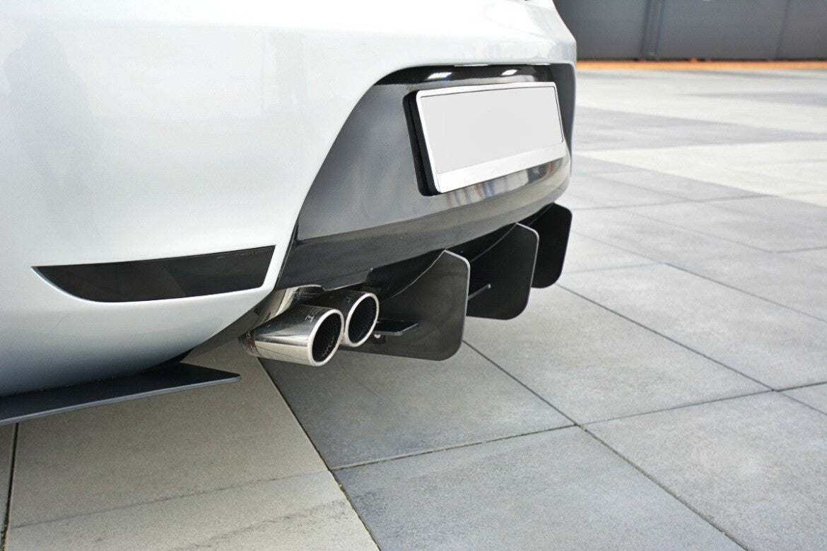 Street Pro Heckansatz Diffusor V.2 passend für Seat Leon Mk2 CUPRA/ FR schwarz matt