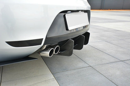 Street Pro Heckansatz Diffusor V.2 passend für Seat Leon Mk2 CUPRA/ FR schwarz matt