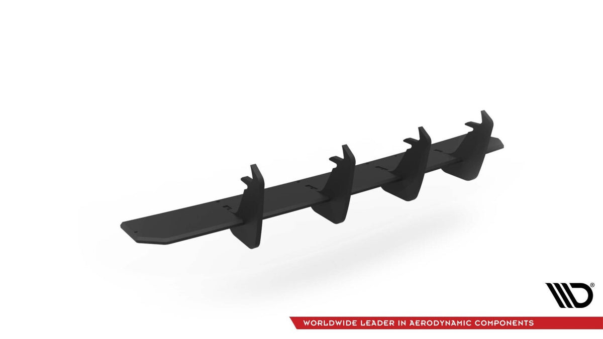 Street Pro Heckansatz Diffusor V.2 passend für VW Golf GTI Clubsport Mk8 schwarz matt