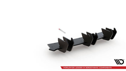 Street Pro Heckansatz Diffusor V.2 passend für VW Golf GTI Mk8 schwarz matt
