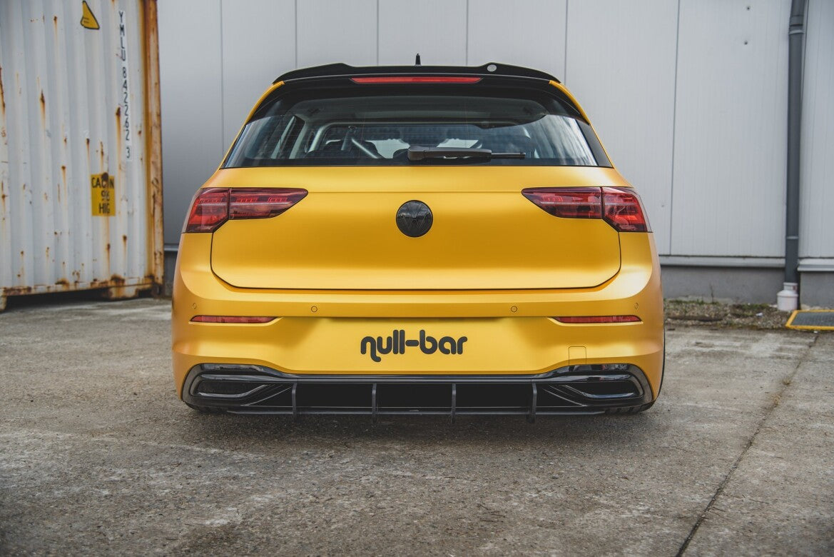 Street Pro Heckansatz Diffusor V.2 passend für VW Golf Mk8 schwarz matt