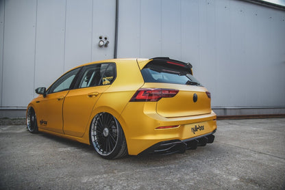 Street Pro Heckansatz Diffusor V.2 passend für VW Golf Mk8 schwarz matt