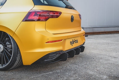 Street Pro Heckansatz Diffusor V.2 passend für VW Golf Mk8 schwarz matt