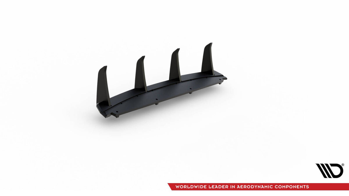 Street Pro Heckansatz Diffusor V.3 passend für BMW M140i schwarz matt