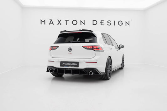 Street Pro Heckansatz Diffusor V.3 passend für VW Golf GTI Mk8 schwarz matt