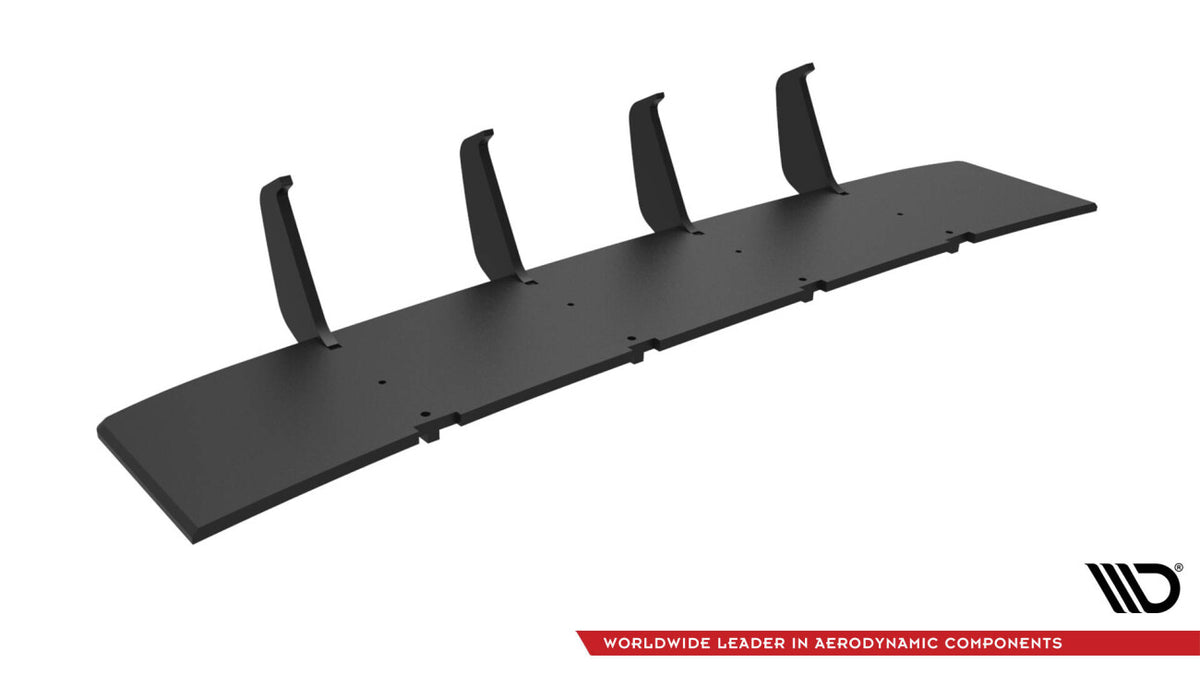 Street Pro Heckansatz Diffusor V.3 passend für VW Golf GTI Mk8 schwarz matt