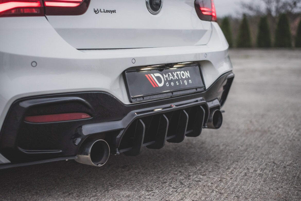 Street Pro Heckansatz Diffusor V.4 passend für BMW M140i schwarz matt