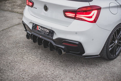 Street Pro Heckansatz Diffusor V.4 passend für BMW M140i schwarz matt