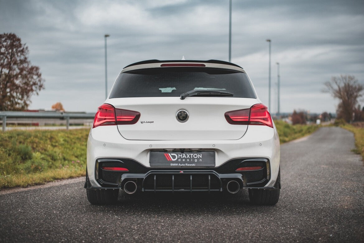 Street Pro Heckansatz Diffusor V.4 passend für BMW M140i schwarz matt