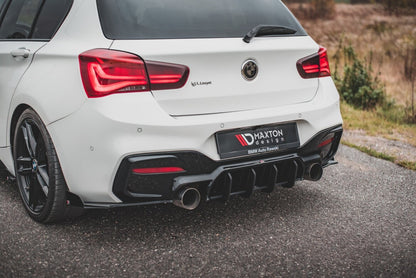 Street Pro Heckansatz Diffusor V.4 passend für BMW M140i schwarz matt