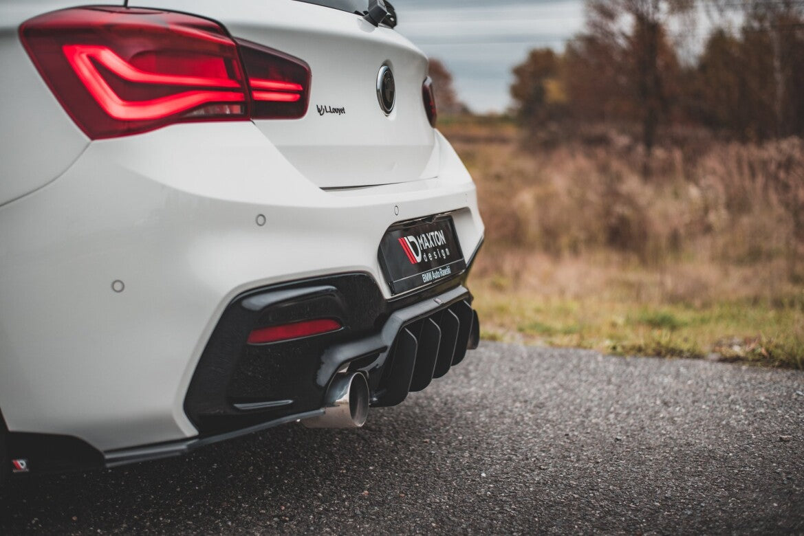 Street Pro Heckansatz Diffusor V.4 passend für BMW M140i schwarz matt