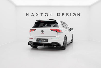 Street Pro Heckansatz Diffusor V.5 passend für VW Golf GTI Mk8 schwarz matt