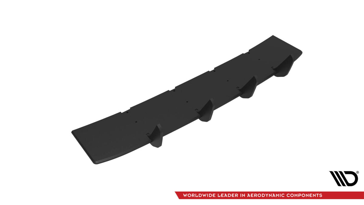 Street Pro Heckansatz Diffusor V.5 passend für VW Golf GTI Mk8 schwarz matt