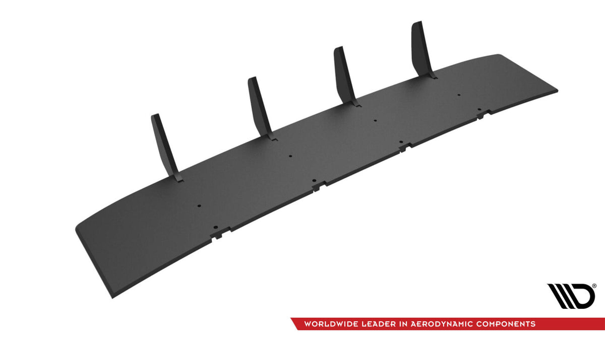 Street Pro Heckansatz Diffusor V.5 passend für VW Golf GTI Mk8 schwarz matt