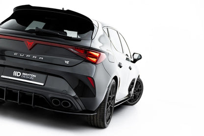 Street Pro Heckschürze passend für Cupra Leon Hatchback Mk1 Facelift schwarz matt