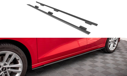Street Pro Seitenschweller passend für Audi A3 8Y schwarz matt