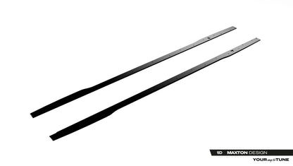 Street Pro Seitenschweller passend für Audi A5 S-Line / S5 Limousine / Avant B10 schwarz matt