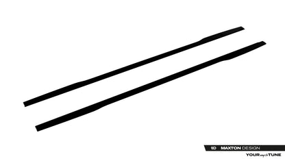 Street Pro Seitenschweller passend für Audi A5 S-Line / S5 Limousine / Avant B10 schwarz matt