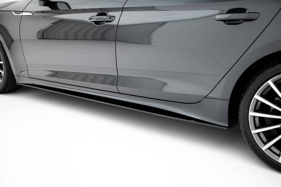 Street Pro Seitenschweller passend für Audi A5 Sportback F5 FL schwarz matt