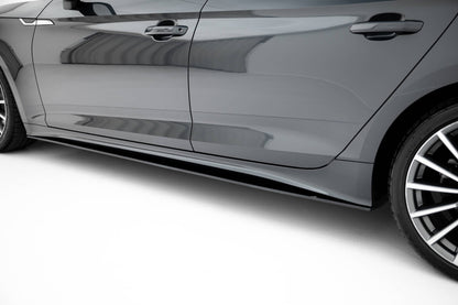 Street Pro Seitenschweller passend für Audi A5 Sportback F5 FL schwarz matt