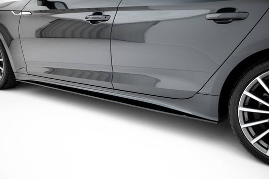 Street Pro Seitenschweller passend für Audi A5 Sportback F5 FL schwarz matt