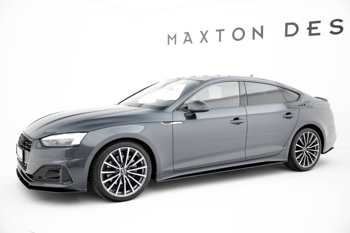 Street Pro Seitenschweller passend für Audi A5 Sportback F5 FL schwarz matt