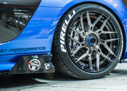 Street Pro Seitenschweller passend für Audi R8 Mk.2 schwarz matt