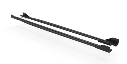 Street Pro Seitenschweller passend für Audi RS3 Limousine 8Y schwarz matt + Hochglanz Flaps