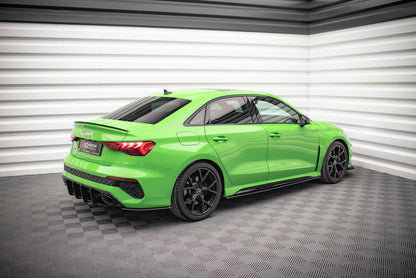 Street Pro Seitenschweller passend für Audi RS3 Limousine 8Y schwarz matt