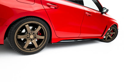 Street Pro Seitenschweller passend für Audi RS3 Sportback 8Y FL schwarz matt