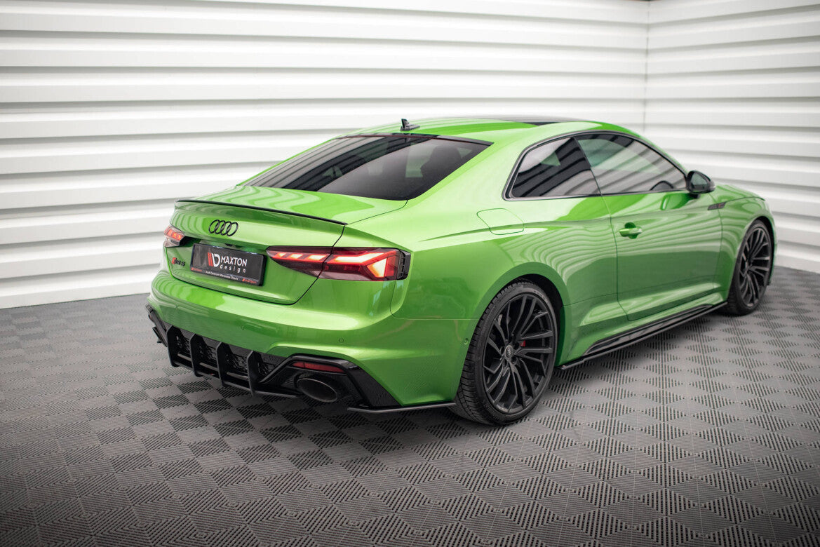 Street Pro Seitenschweller passend für Audi RS5 Coupe F5 FL schwarz matt