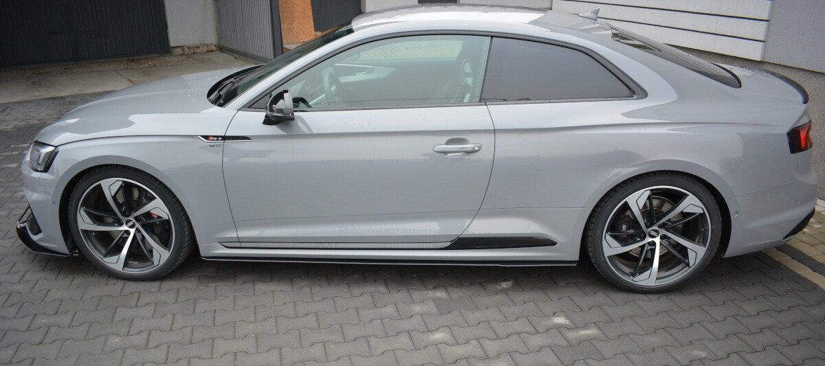 Street Pro Seitenschweller passend für Audi RS5 F5 Coupe schwarz matt