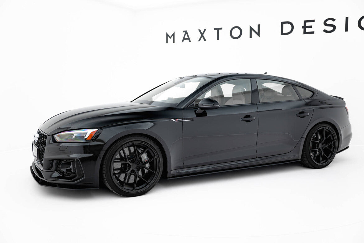 Street Pro Seitenschweller passend für Audi RS5 Sportback F5 schwarz matt
