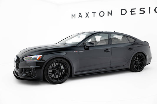 Street Pro Seitenschweller passend für Audi RS5 Sportback F5 schwarz matt