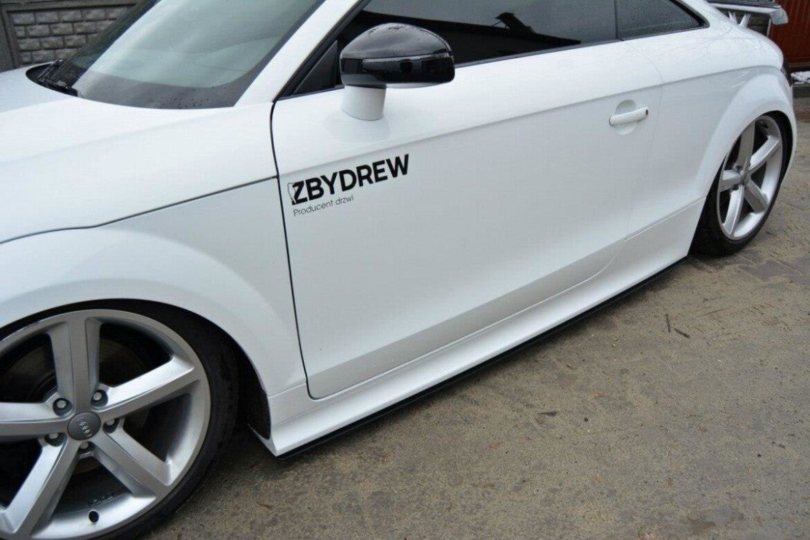 Street Pro Seitenschweller passend für Audi TT MK2 RS schwarz matt