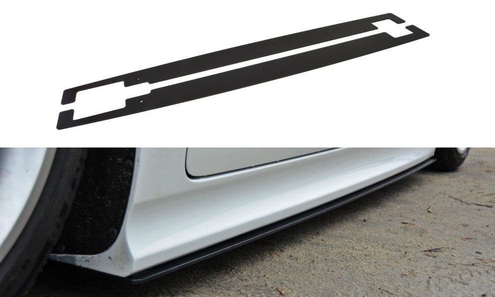 Street Pro Seitenschweller passend für Audi TT MK2 RS schwarz matt